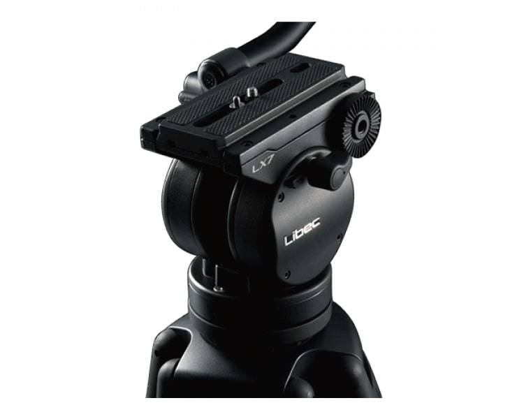 Libec LX7 Tripod With Pan and Tilt Fluid Head and Floor Spreader - Coremicro – image 7