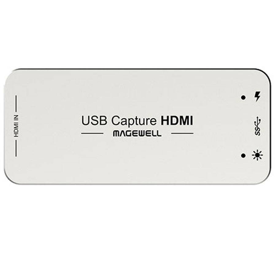 Magewell USB Capture HDMI Gen 2 device showing top view with HDMI input port and compact design for high-quality video capture. – image 2