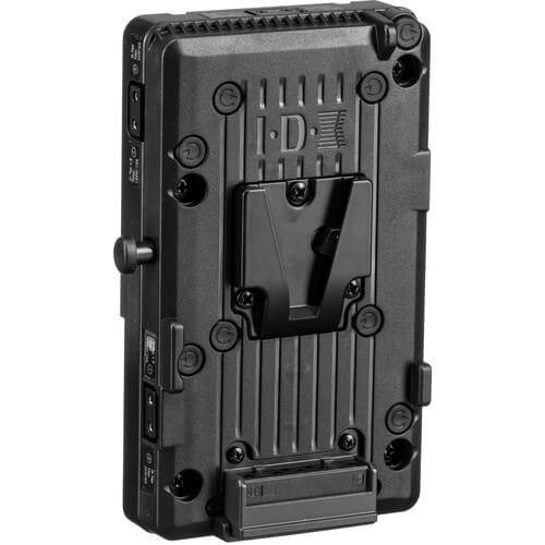IDX System Technology V-Mount Adapter Plate with 5 D-Tap outputs for video cameras, showing the plate and D-Tap ports. – image 2