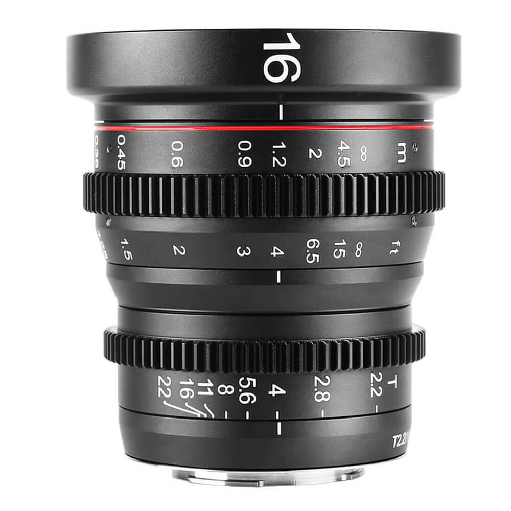 Meike 16mm T2.2 Manual Focus Wide Angle Cinema Lens (MFT) - Coremicro – image 1