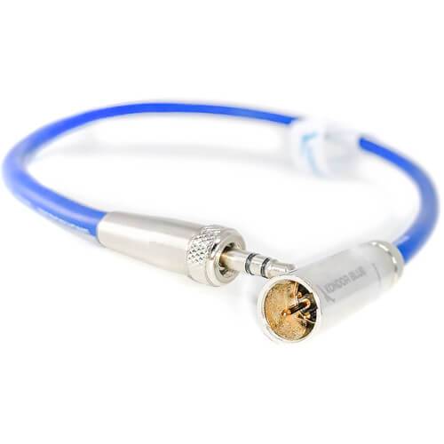 Kondor Blue Mini-XLR Male to Locking 3.5mm Stereo Cable for BMPCC 4K/6K (Blue) - Coremicro – image 1