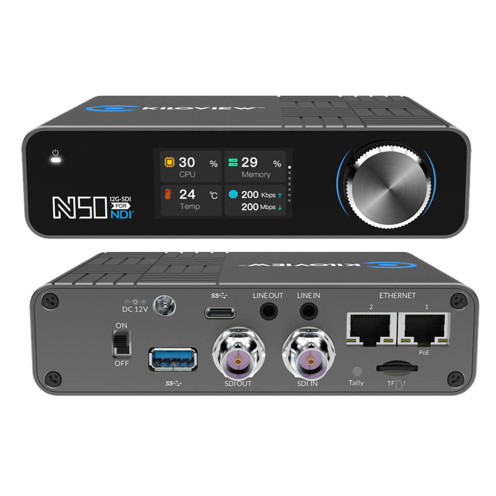 Kiloview N50 12G-SDI/USB to NDI BiDirectional Converter - Coremicro – image 1