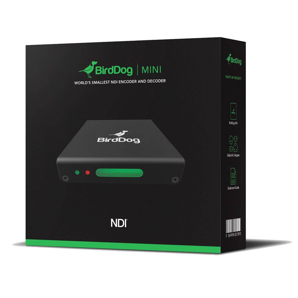 BirdDog Mini HDMI to NDI encoder/decoder in new boxes, compact NDI converter for professional video streaming and production. – image 3