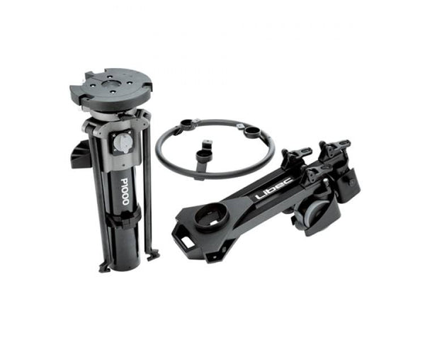 Libec QD-30PD Pedestal System with QH3 Head and P1000 Pedestal - Coremicro