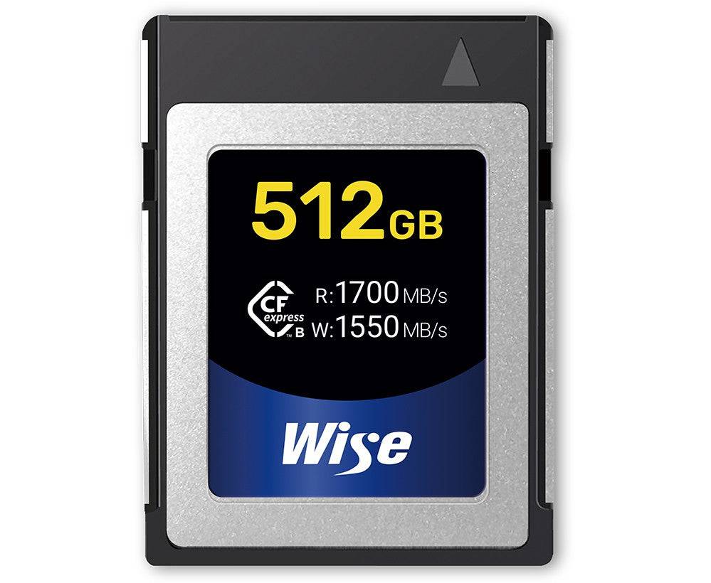 Wise 512GB CFX-B Series CFexpress Memory Card - Coremicro – image 1