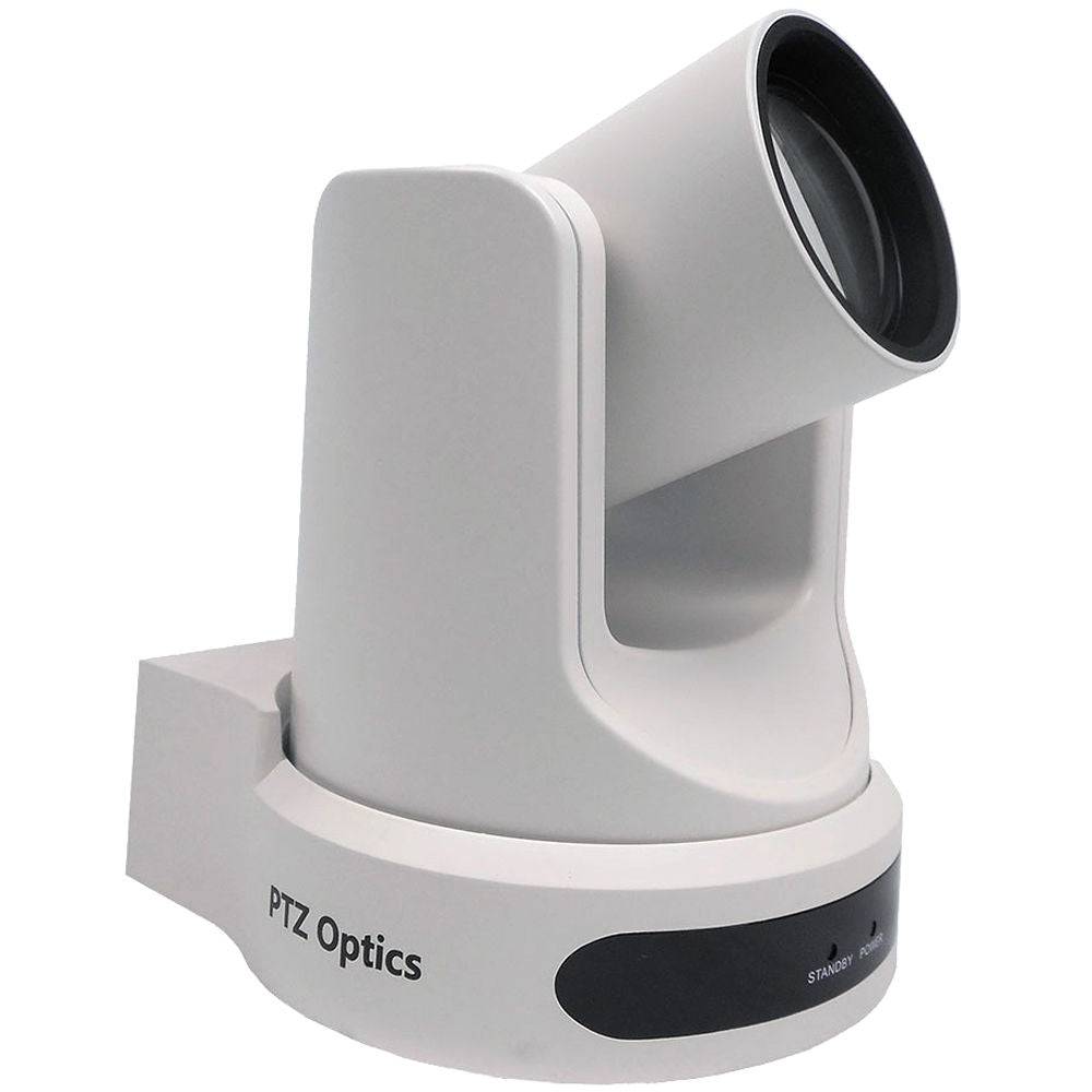 PTZOptics 12X-NDI Broadcast and Conference Camera (White) - Coremicro – image 1