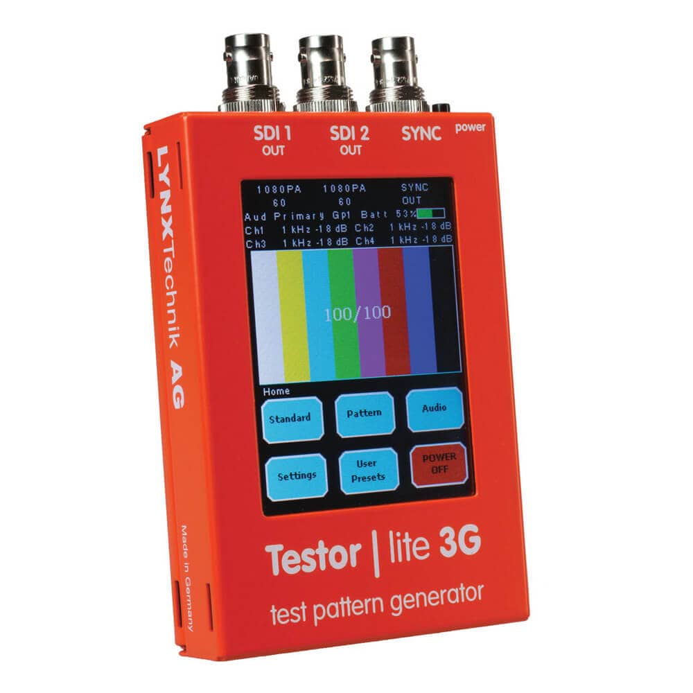 Lynx Technik lite 3G-SDI Test Pattern Generator - Coremicro – image 1