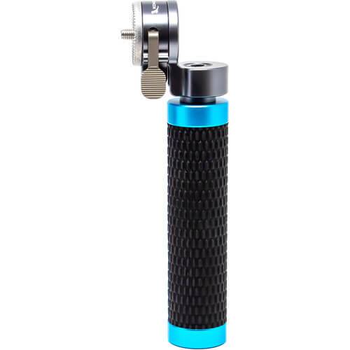 Kondor Blue quick release rosette hand grip for camera rigs, shown in black, designed for easy attachment and secure handling. – image 1