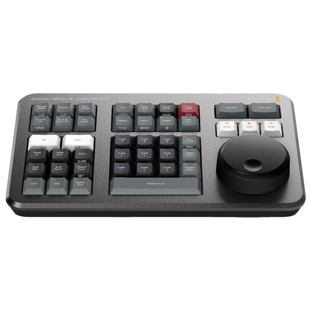 Blackmagic Design DaVinci Resolve Studio license key with Speed Editor for professional video editing, shown with software interface. – image 2