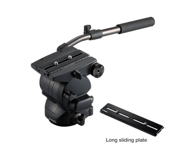 Libec RHP85 Fluid Head with PH-8B Extendable Pan Handles - Coremicro – image 3