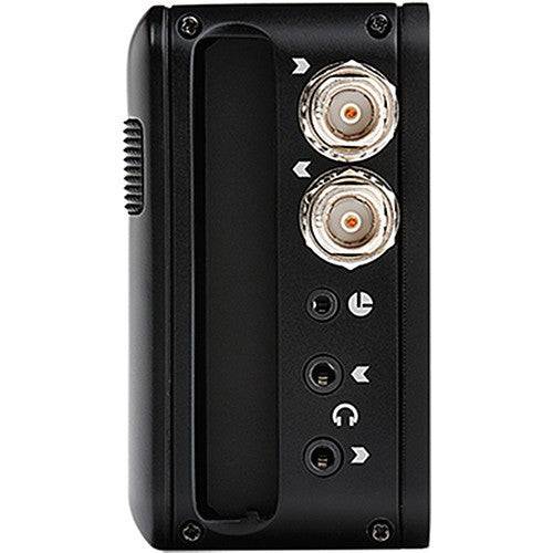 Side view of the Atomos Samurai Blade 5-inch SuperAtom IPS touchscreen SDI monitor for on-camera use. – image 3