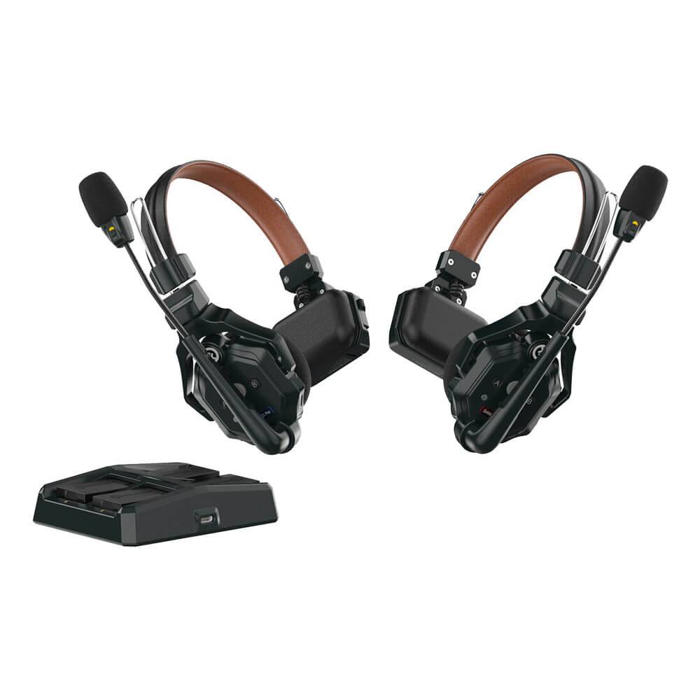 Hollyland Solidcom C1 Pro-2S Full-Duplex Wireless Intercom System with 2 Headsets - Coremicro – image 1
