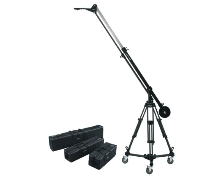 Libec Swift Jib50 Kit Telescopic and Retractable Jib Arm, Tripod and Dolly - Coremicro – image 1