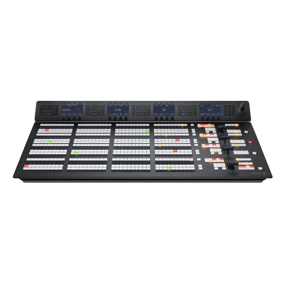 Blackmagic Design ATEM 4 M/E Advanced Panel 40 switcher control panel with numerous buttons and knobs for live production. – image 2
