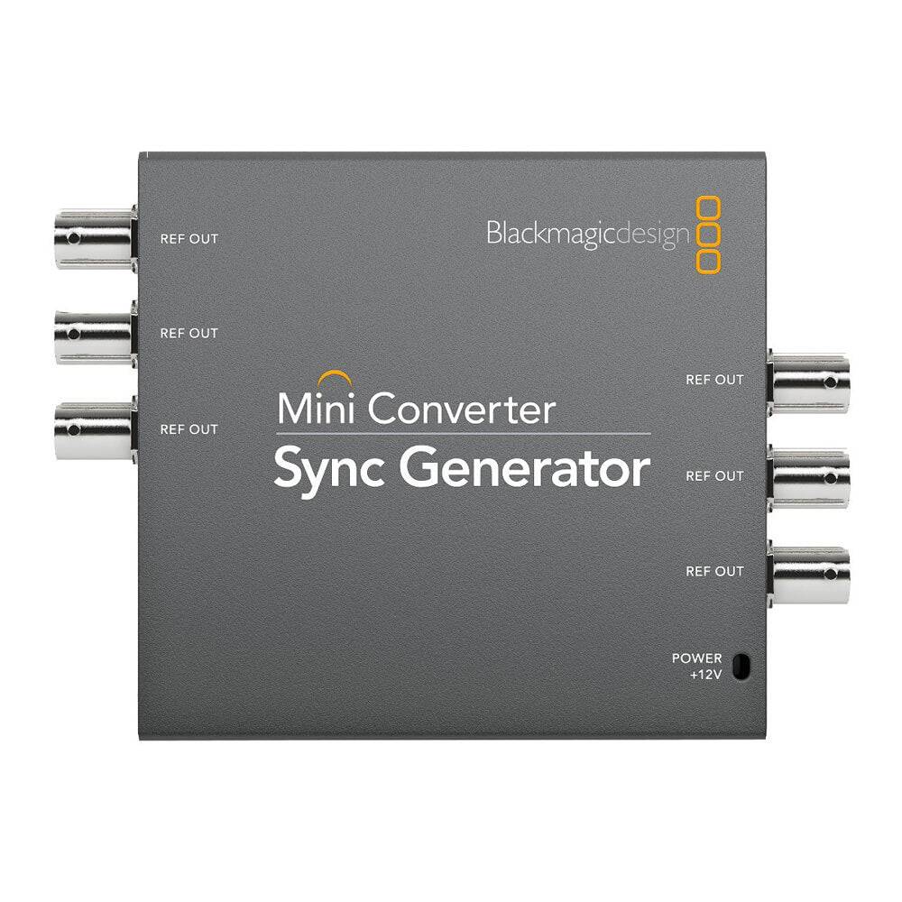 Blackmagic Design Mini Converter Sync Generator for video signal synchronization and conversion in professional video setups – image 2