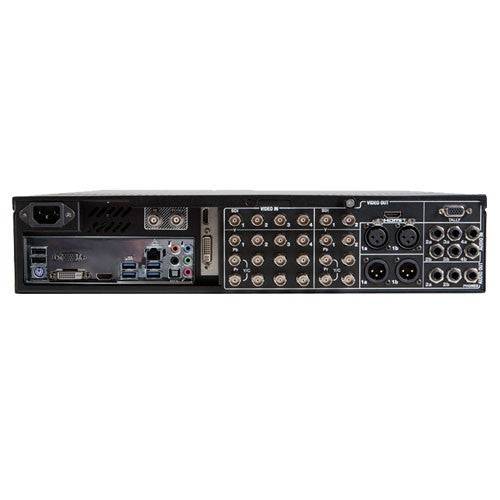 Rear view of Vizrt TriCaster 460 video switcher showing input ports and connectivity options. – image 3