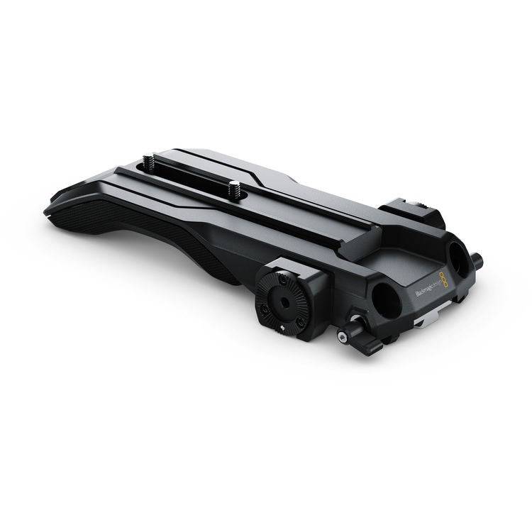 Blackmagic Design URSA Mini Shoulder Kit with camera mount, shoulder support, and accessories for professional video filming. – image 2