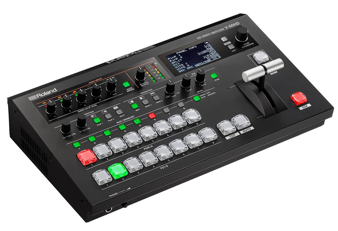 Roland V-60HD Switcher with UVC-01 HDMI Encoder Bundle - Coremicro – image 3