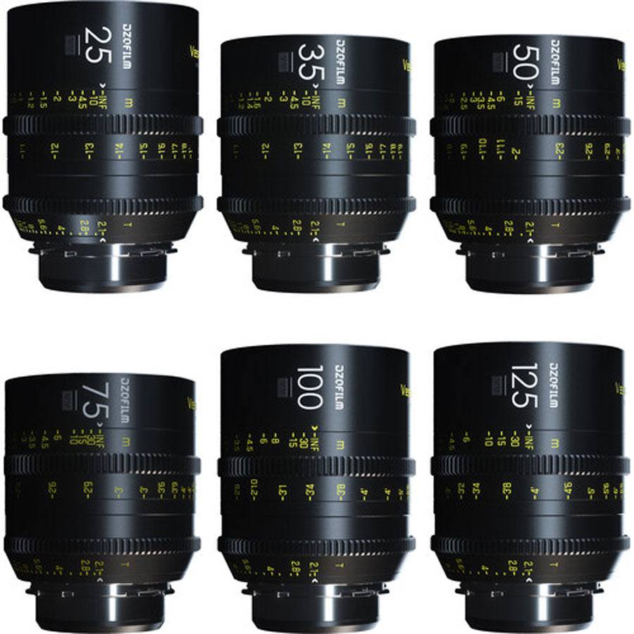 DZOFilm VESPID 6 Lens Kit A - PL Mount - Coremicro – image 1