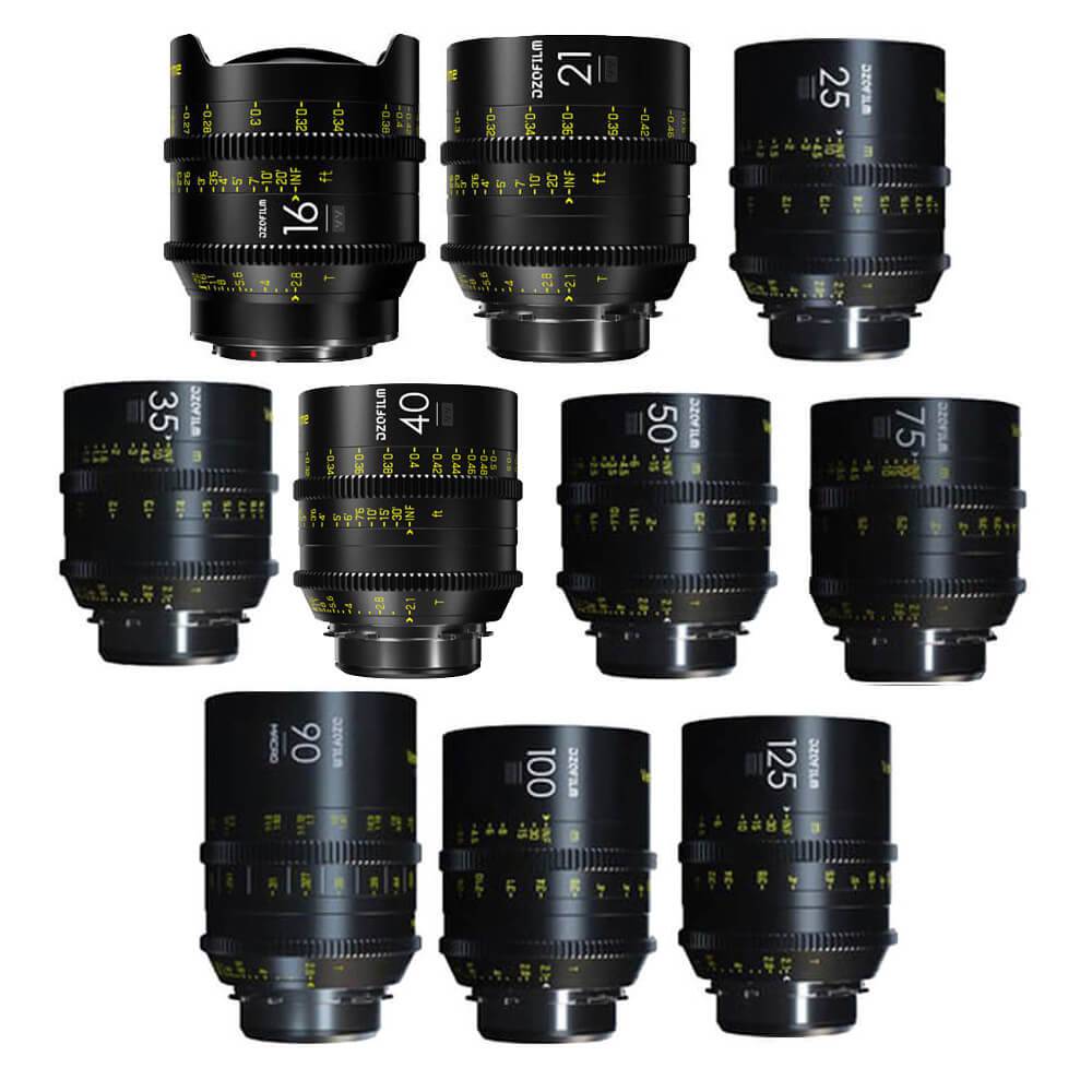 DZOFilm VESPID Prime Cine 10-Lens Kit (PL Mount) - Coremicro – image 1