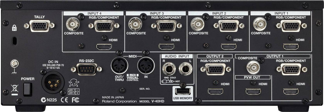 Roland V-40HD Multi-Format Video Switcher - Coremicro – image 5
