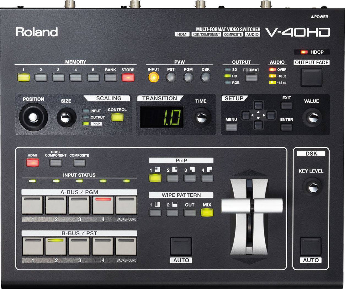 Roland V-40HD Multi-Format Video Switcher - Coremicro – image 2