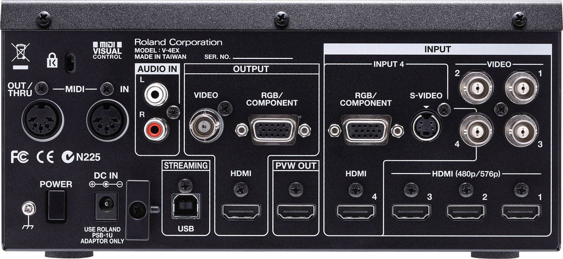 Roland V-4EX 4-Channel Digital Video Mixer Switcher - Coremicro – image 4