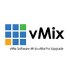 vMix logo with text 'vMix Software 4K to vMix Pro Upgrade' on a white background