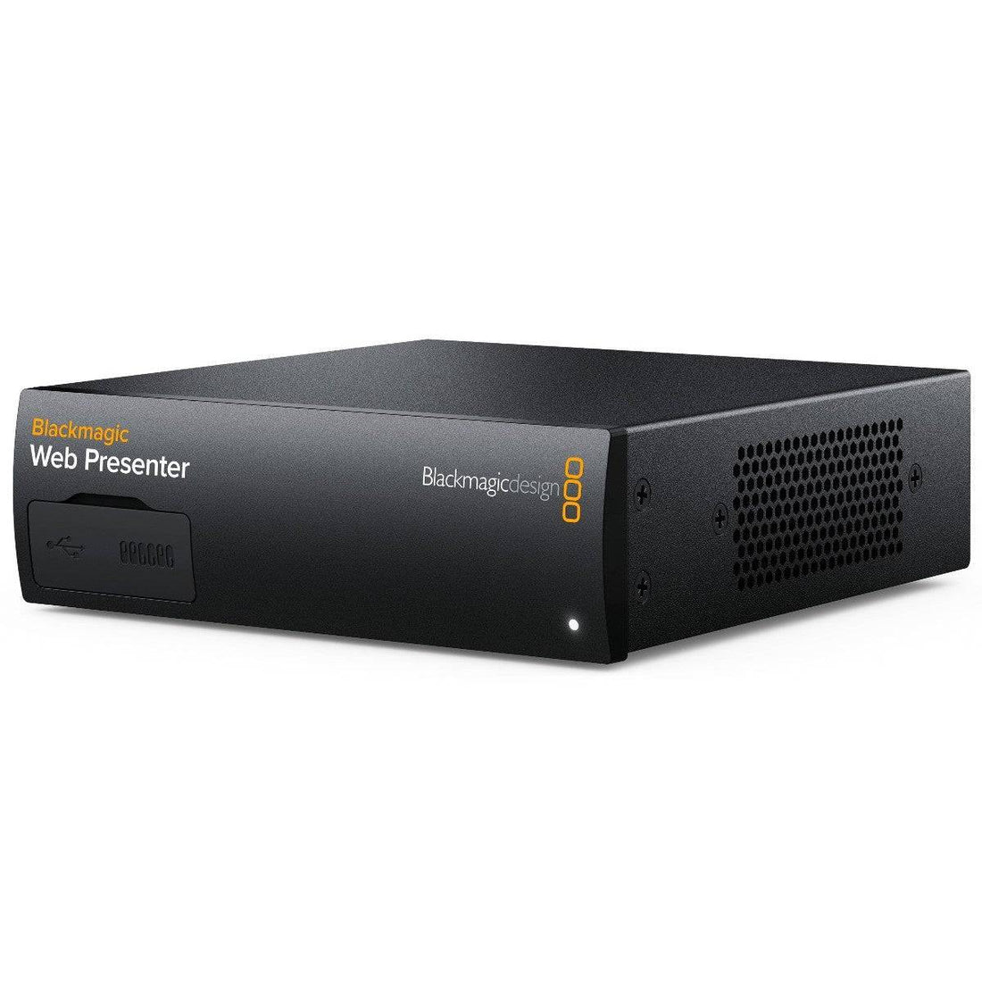 Blackmagic Design Web Presenter streaming encoder with HDMI and SDI inputs, compact device for live video broadcasting. – image 1