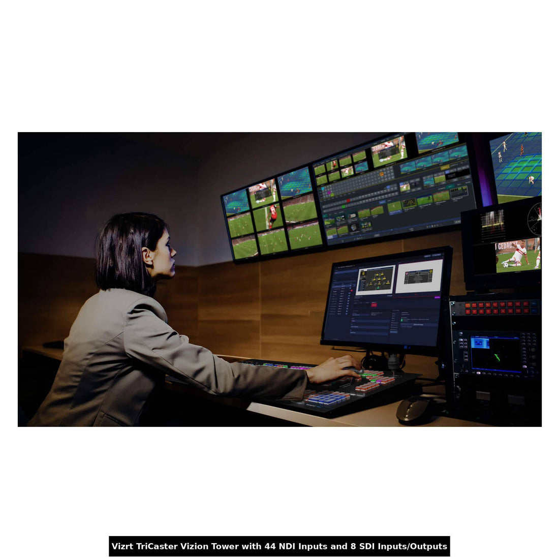 Vizrt TriCaster Vizion with 44 NDI Inputs and 8 SDI Inputs/Outputs - Coremicro – image 6