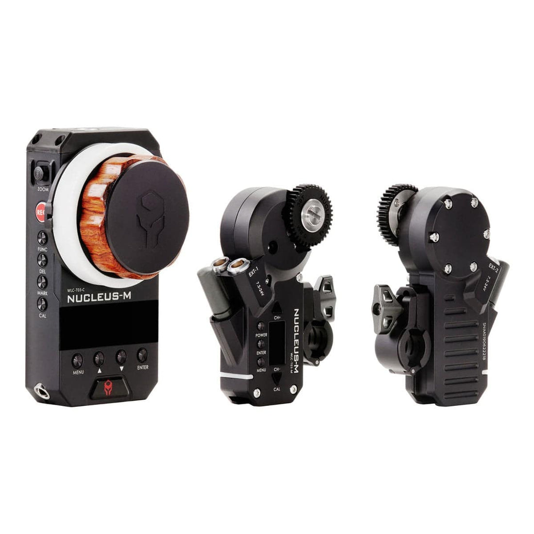 Tilta Nucleus-M wireless lens control system partial kit IV with control unit and cables for professional camera setup. – image 1