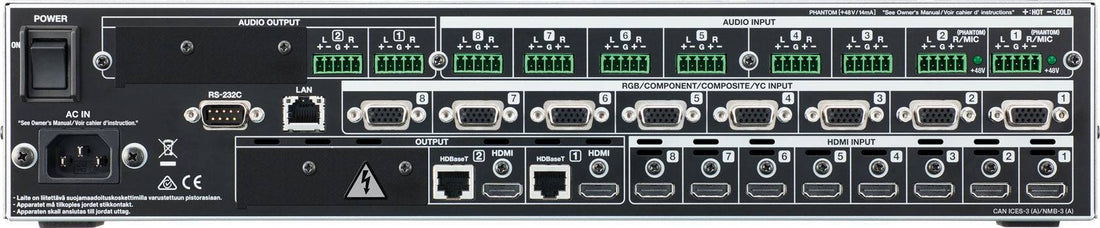 Roland XS-82H 8x2 Multi-Format AV Matrix Switcher - Coremicro – image 3