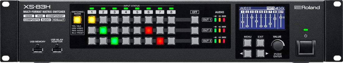 Roland XS-83H 8x3 Multi-Format AV Matrix Switcher - Coremicro – image 2