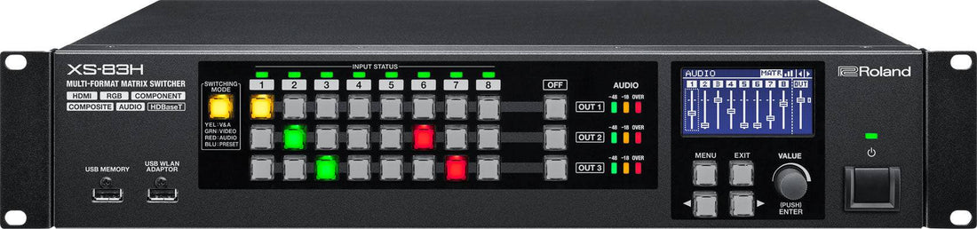 Roland XS-83H 8x3 Multi-Format AV Matrix Switcher - Coremicro – image 1