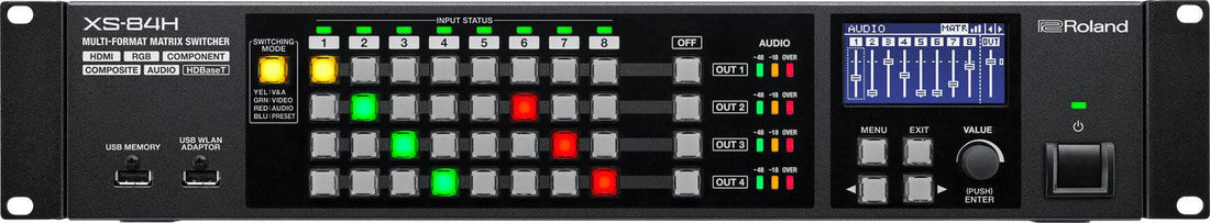 Roland XS-84H 8x4 Multi-Format AV Matrix Switcher - Coremicro – image 2