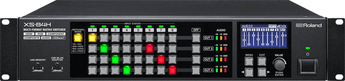 Roland XS-84H 8x4 Multi-Format AV Matrix Switcher - Coremicro – image 1