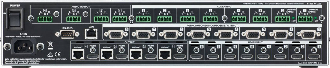 Roland XS-84H 8x4 Multi-Format AV Matrix Switcher - Coremicro – image 5