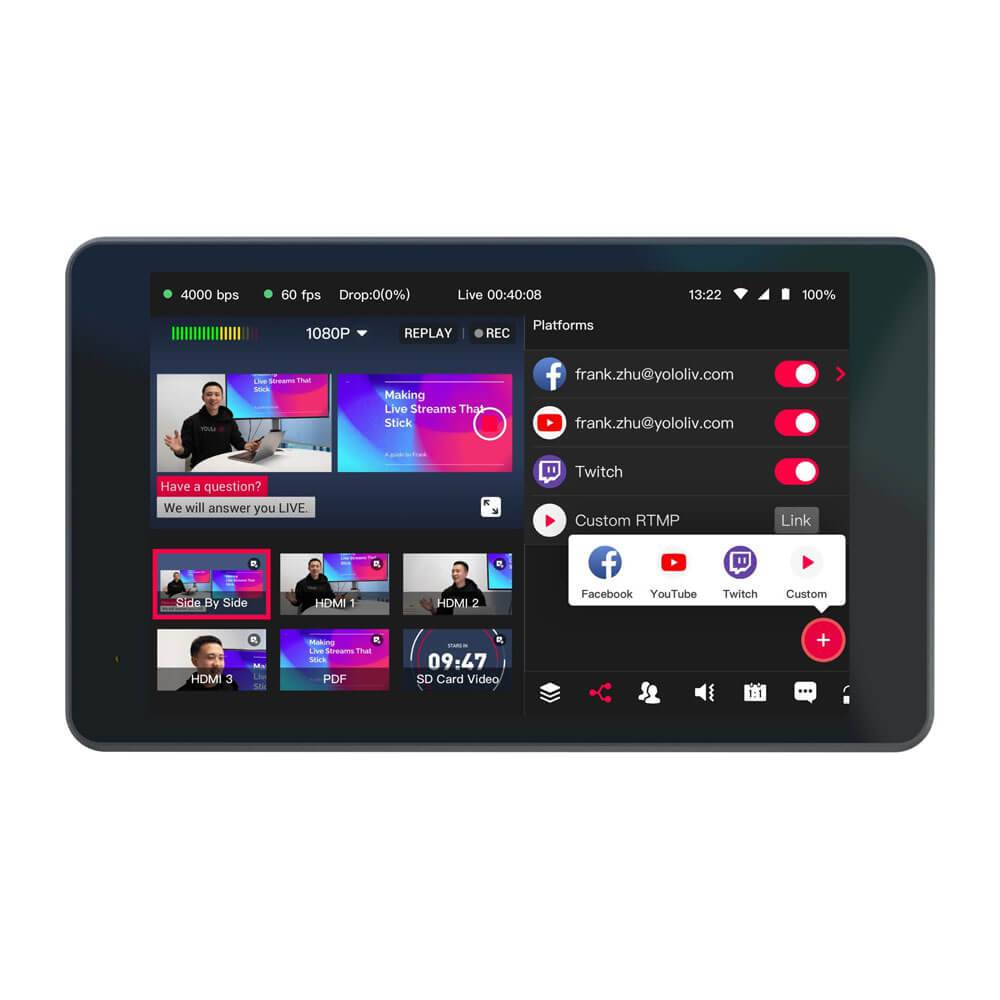 YoloLiv YoloBox Pro Portable Multi-Camera Live Streaming Switcher - Coremicro – image 1