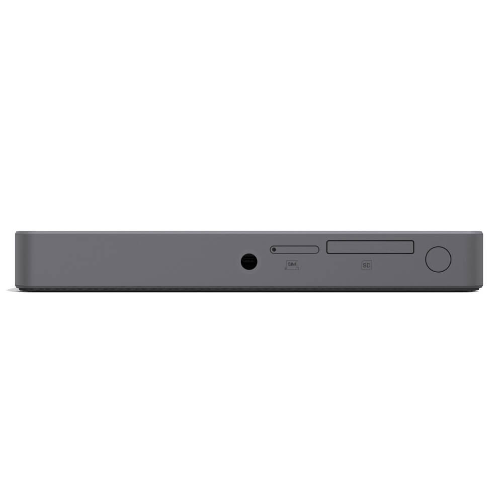 YoloLiv YoloBox Mini portable all-in-one live streaming encoder and monitor, showing left side view with control buttons. – image 6