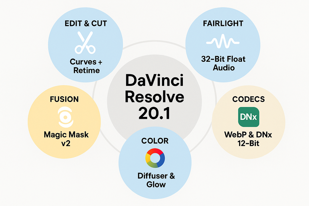 DaVinci Resolve 20.1 New Features Guide