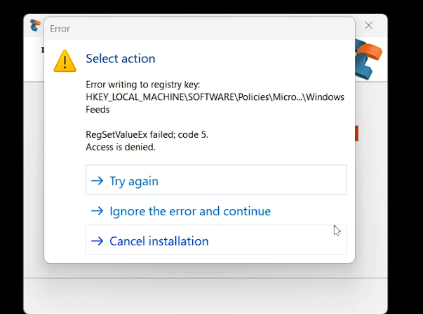 How to Fix the TriCaster Mini S "RegSetValueEx Failed; Code 5" Error on Windows