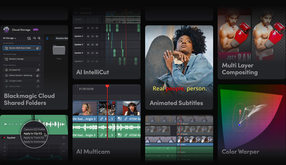 New in DaVinci Resolve 20