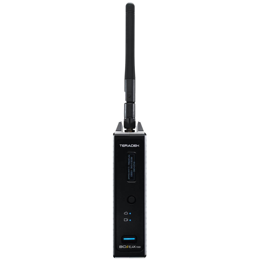 Teradek Bolt 4K 1500 wireless receiver with 12G-SDI and HDMI ports, V-mount battery plate for professional video production equipment – image 4