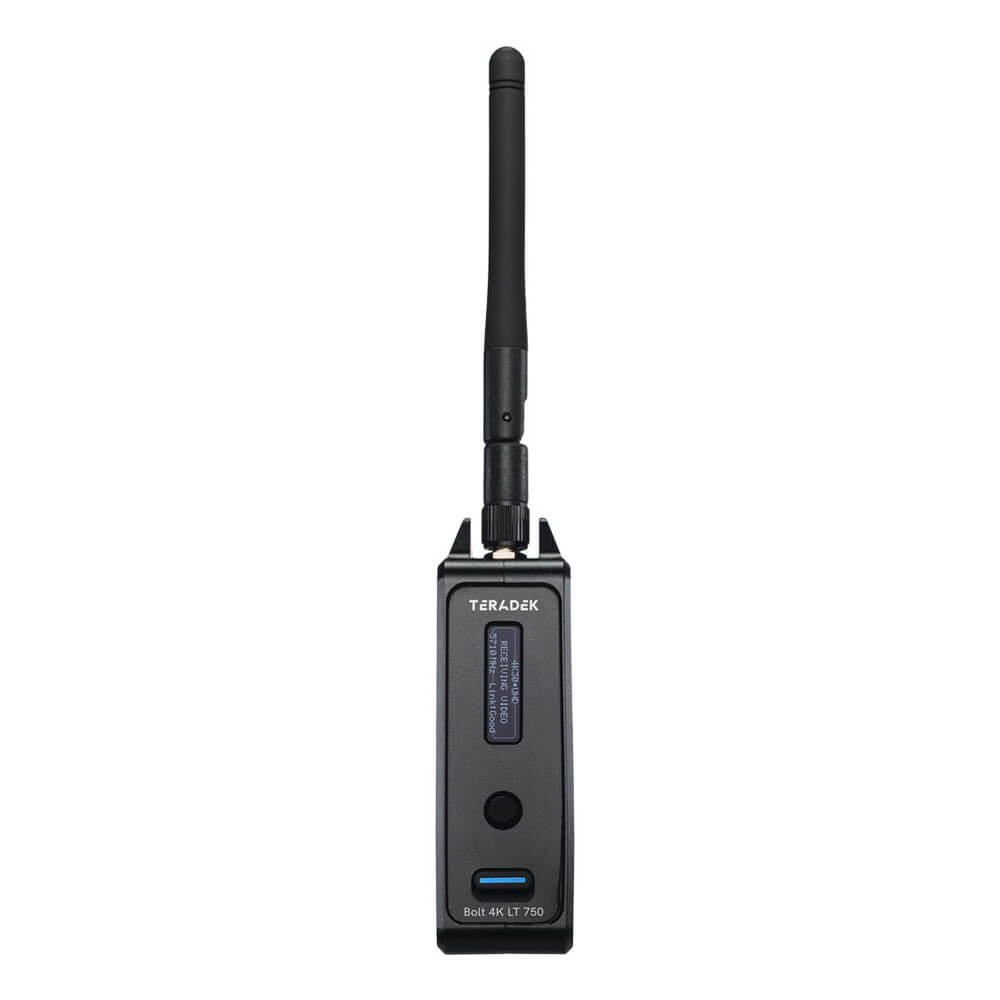 Teradek Bolt 4K LT 750 wireless video transmitter and receiver kit with 3G-SDI and HDMI, gold mount for production use. – image 6