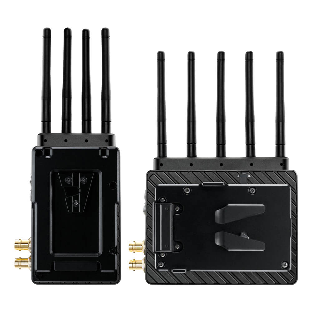Teradek Bolt 6 XT 750 wireless video transmission kit with V-mount, SDI and HDMI ports, designed for professional production equipment – image 3