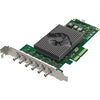 Magewell Flex I/O SDI 4i2o video capture and playback card showing input/output ports on a professional video capture device.