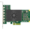 Magewell Flex I/O HDMI 4i2o capture and playback card showing ports and connectors for video input and output.