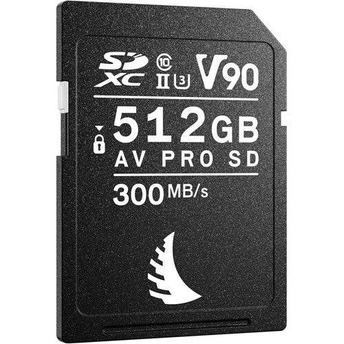 Angelbird 512GB AV Pro MK2 UHS-II SDXC memory card for high-speed storage and data transfer. – image 2