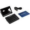 Black Elgato Stream Deck MK.2 streaming controller with customizable LCD keys for live streaming and content creation.