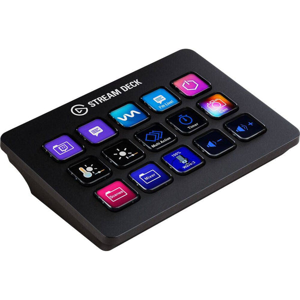 Elgato Stream Deck MK.2 black streaming controller with customizable LCD keys and compact design for content creators. – image 2